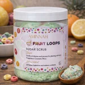 Aminnah “Fruit Loops” Sugar Scrub